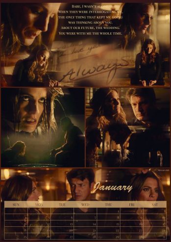 Castle Calendar 2015 - January