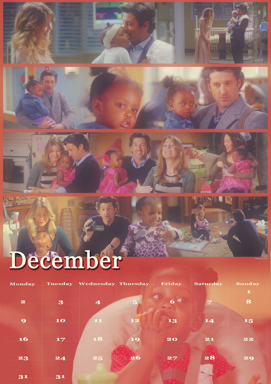 Meredith & Derek 2013 (December)